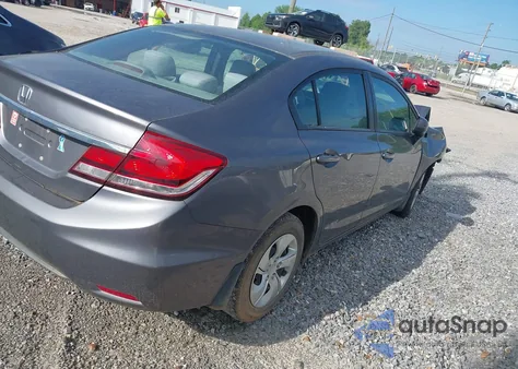 2014 Honda Civic Lx from USA, damaged, VIN 2HGFB2F5XEH514798